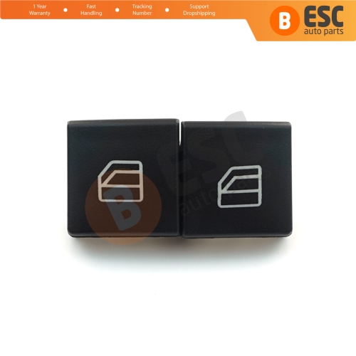 2 Pieces Master Window Switch Button Cover Cap For Mercedes W204 W212 S212 A207 C207 X204 W176 W246 C117 X117 X166  X156 W166 2049055402