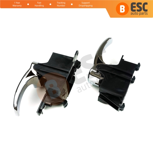 Interior Door Handle 806714X02B 806704X02B Front or Rear Right Left Set for Nissan Pathfinder R51 Navara D40