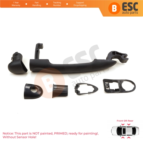 Exterior Door Opener Handle 806B02596R For Renault Fluence Megane 3 Clio 4 Scenic 3 Captur 1