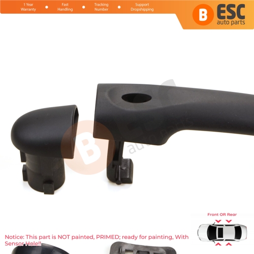 Exterior Door Opener Handle With Sensor Hole 806706656R For Renault Fluence Megane 3 Clio 4 Scenic 3 Captur 1