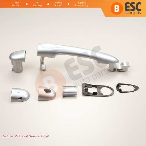 Exterior Door Handle Chrome Color 806B02596R For Renault Fluence Megane 3 Clio 4 Scenic 3 Captur 1