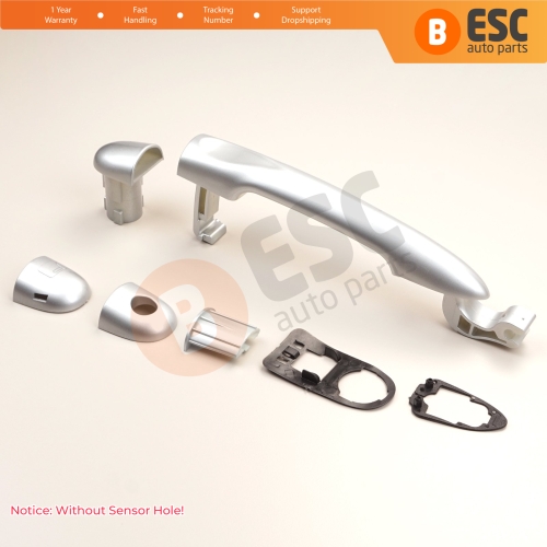 Exterior Door Handle Chrome Color 806B02596R For Renault Fluence Megane 3 Clio 4 Scenic 3 Captur 1