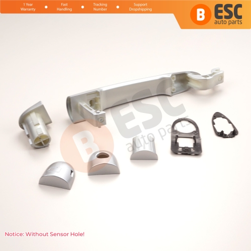 Exterior Door Handle Chrome Color 806B02596R For Renault Fluence Megane 3 Clio 4 Scenic 3 Captur 1