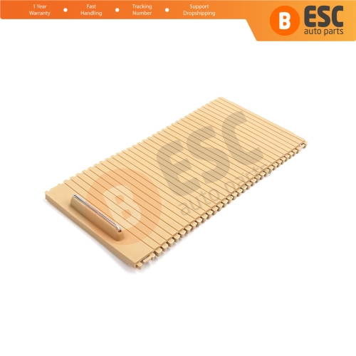 Console Slide Roller Blind Stowage Cover Beige 20468047089051 for Mercedes W204 E W207 W212