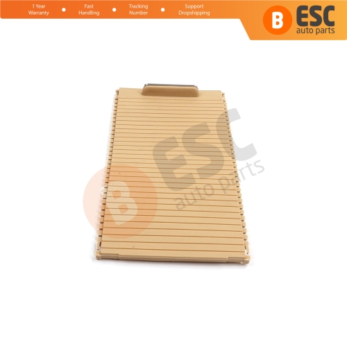 Console Slide Roller Blind Stowage Cover Beige 20468047089051 for Mercedes W204 E W207 W212