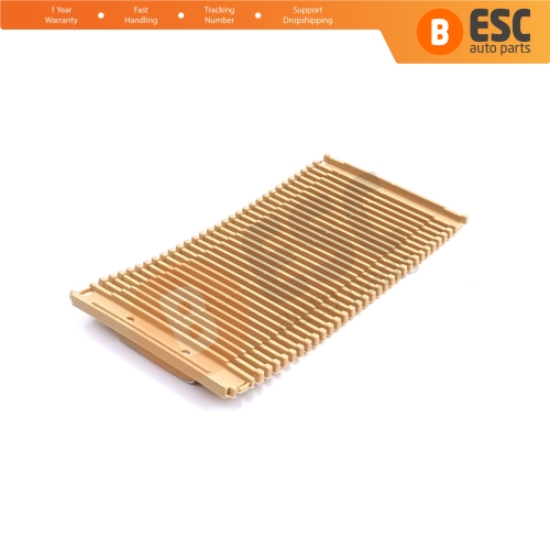 Console Slide Roller Blind Stowage Cover Beige 20468047089051 for Mercedes W204 E W207 W212