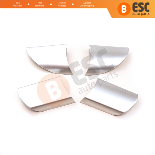 Steering Wheel Trim Cover Chrome Plated Plastic Set for Ford Focus MK2 2004-2010