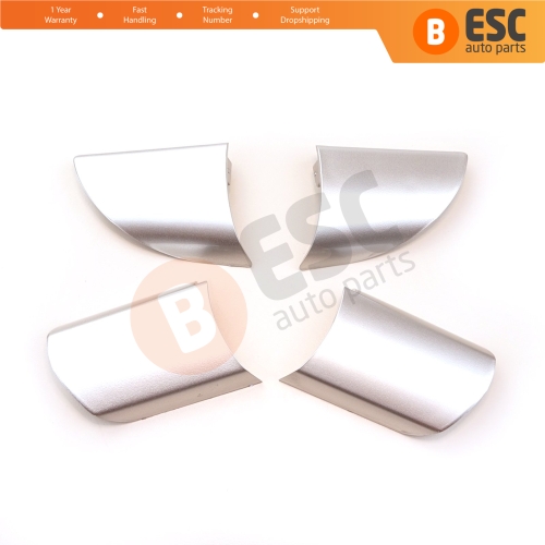 Steering Wheel Trim Cover Chrome Plated Plastic Set for Ford Focus MK2 2004-2010