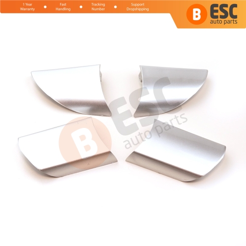 Steering Wheel Trim Cover Chrome Plated Plastic Set for Ford Focus MK2 2004-2010