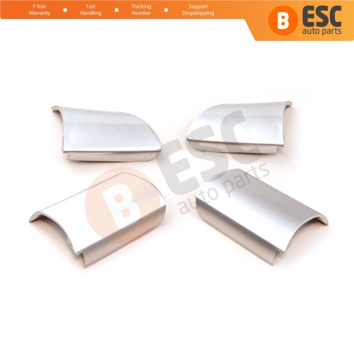 Steering Wheel Trim Cover Chrome Plated Plastic Set for Ford Focus MK2 2004-2010