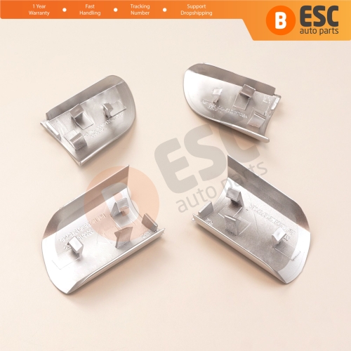 Steering Wheel Trim Cover Chrome Plated Plastic Set for Ford Focus MK2 2004-2010