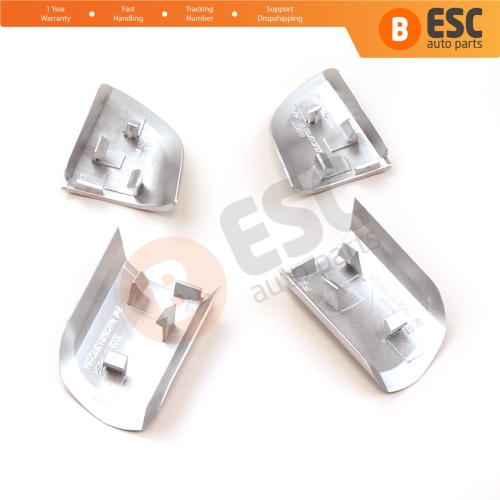 Steering Wheel Trim Cover Chrome Plated Plastic Set for Ford Focus MK2 2004-2010