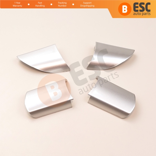 Steering Wheel Trim Cover Chrome Plated Plastic Set for Ford Focus MK2 2004-2010