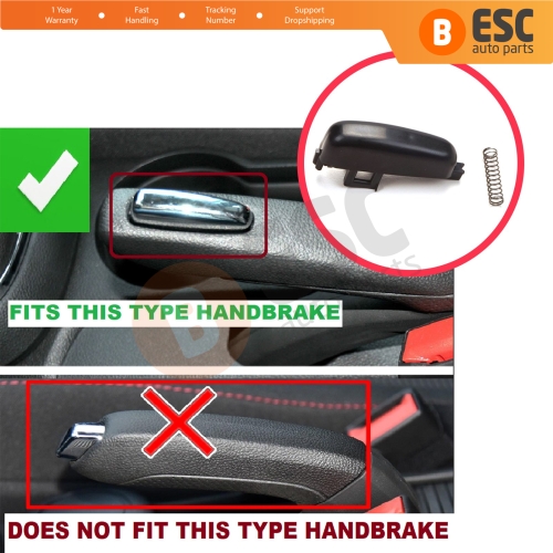 Parking Hand Brake Button Cover BLACK 42389776D for Vauxhall Opel Mokka A X Buick Encore Chevrolet Tracker Trax  
