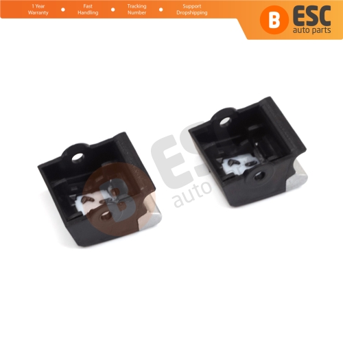 2 Pieces Window Lifter Switch Repair Button Cover for Renault Clio MK5 Captur MK2 5-Doors 254107001R