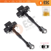 2 Pieces Front Door Hinge Stop Check Strap Limiter for Vauxhall Opel Astra K B16 Crossland X Cruze 2016-2019 Buick Verano 13456270