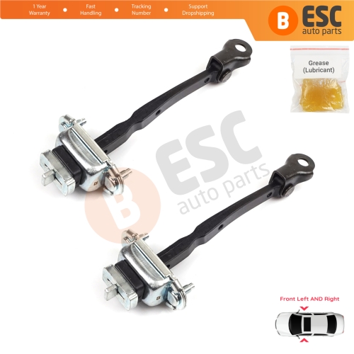 2 Pieces Front Door Hinge Stop Check Strap Limiter for Vauxhall Opel Mokka A J13 Buick Encore MK1 2013-2020 42467900
