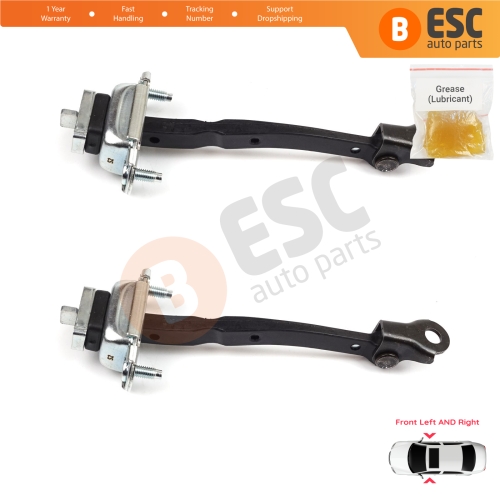 2 Pieces Front Door Hinge Stop Check Strap Limiter for Vauxhall Opel Mokka A J13 Buick Encore MK1 2013-2020 42467900