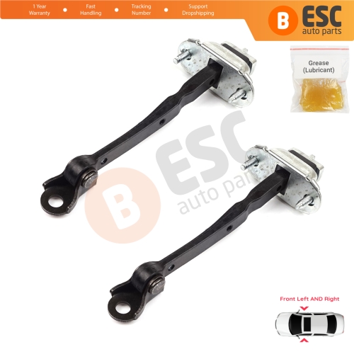 2 Pieces Front Door Hinge Stop Check Strap Limiter for Vauxhall Opel Mokka A J13 Buick Encore MK1 2013-2020 42467900