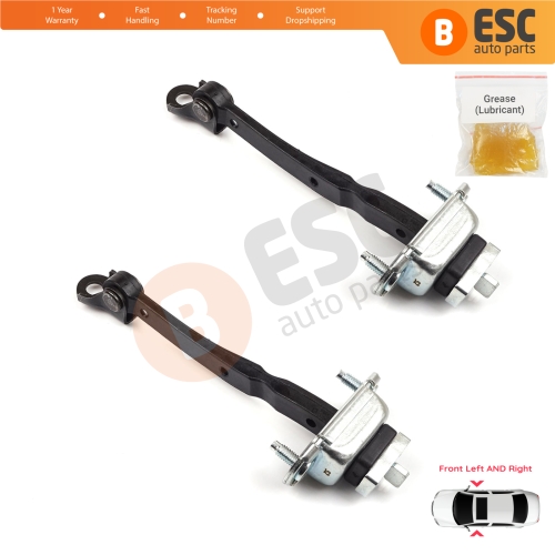 2 Pieces Front Door Hinge Stop Check Strap Limiter for Vauxhall Opel Mokka A J13 Buick Encore MK1 2013-2020 42467900