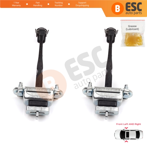 2 Pieces Front Door Hinge Stop Check Strap Limiter for Vauxhall Opel Mokka A J13 Buick Encore MK1 2013-2020 42467900