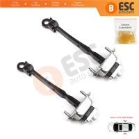 2 Pieces Rear Door Hinge Stop Check Strap Limiter 42467901 for Vauxhall Opel Mokka A J13 Buick Encore MK1 2013-2020