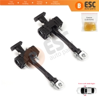 2 Pieces Front Door Hinge Stop Check Strap Limiter for Chevrolet Vauxhall Opel Zafira B Family 2005-2014 13227947