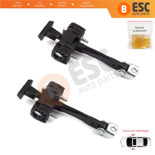 2 Pieces Front Door Hinge Stop Check Strap Limiter for Chevrolet Vauxhall Opel Zafira B Family 2005-2014 13227947