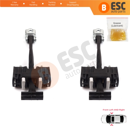2 Pieces Front Door Hinge Stop Check Strap Limiter for Chevrolet Vauxhall Opel Zafira B Family 2005-2014 13227947