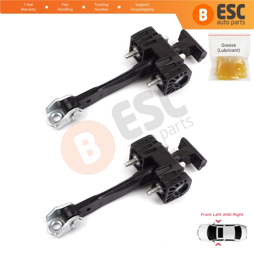 2 Pieces Front Door Hinge Stop Check Strap Limiter for Chevrolet Vauxhall Opel Zafira B Family 2005-2014 13227947
