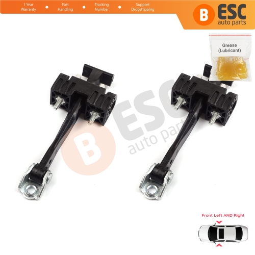 2 Pieces Front Door Hinge Stop Check Strap Limiter for Chevrolet Vauxhall Opel Zafira B Family 2005-2014 13227947