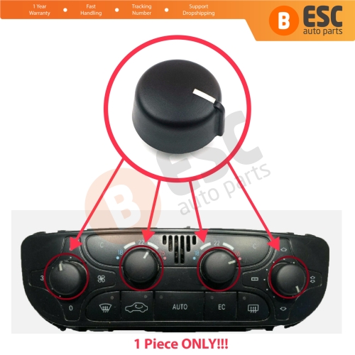 1 Piece Air Conditioner Heater Climate Control Unit Knob For Mercedes C Class W203 S203 CL203 CLK Class W209 C209 A209