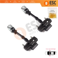 2 Pieces Front Door Hinge Stop Check Strap Limiter for Vauxhall Opel Grandland X	A18 P1UO 2017-On 3551468