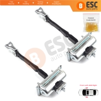 2 Pieces Front Door Hinge Stop Check Strap Limiter for Opel Zafira Tourer C P12 2011-2019 39045010