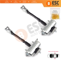 2 Pieces Rear Door Hinge Stop Check Strap Limiter for Opel Zafira Tourer C P12 2011-2019 39045011
