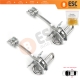 2 Pieces Rear Door Hinge Stop Check Strap Limiter 13186210 for Chevrolet  Vauxhall  Opel Meriva A X03 2003-2010