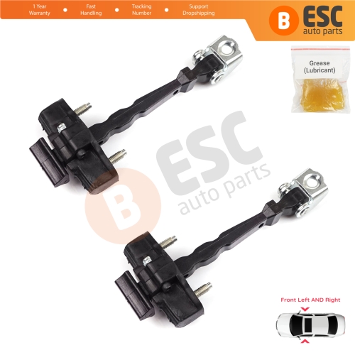 2 Pieces Front Door Hinge Stop Check Strap Limiter 804308807R for Renault Captur MK1 J87 H5 J5 2013-2019