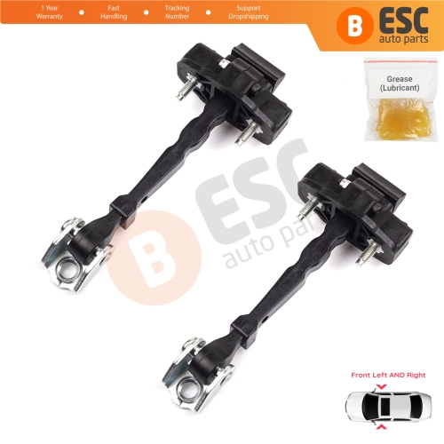 2 Pieces Front Door Hinge Stop Check Strap Limiter 804308807R for Renault Captur MK1 J87 H5 J5 2013-2019