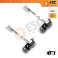 2 Pieces Front Door Hinge Stop Check Strap Limiter for Renault Megane MK3 DZ0/1 Coupe 2008-2016 804309044R 