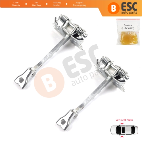 2 Pieces Front Door Hinge Stop Check Strap Limiter for Renault Megane MK3 DZ0/1 Coupe 2008-2016 804309044R 