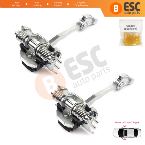 2 Pieces Front Door Hinge Stop Check Strap Limiter for Renault Espace MK4 J81 JK0/1 2002-2015 804305378R 