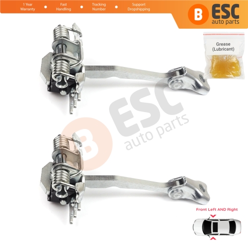 2 Pieces Front Door Hinge Stop Check Strap Limiter for Renault Espace MK4 J81 JK0/1 2002-2015 804305378R 