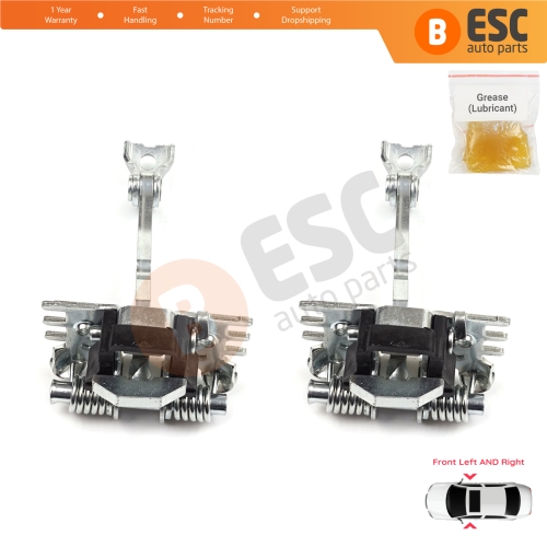 2 Pieces Front Door Hinge Stop Check Strap Limiter for Renault Espace MK4 J81 JK0/1 2002-2015 804305378R 