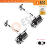 2 Pieces Rear Door Hinge Stop Check Strap Limiter for Renault Espace MK4 J81 JK0/1 2002-2015 8200070661