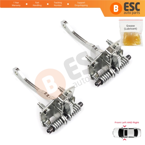 2 Pieces Front Door Hinge Stop Check Strap Limiter for Renault Express Rapid Super 5 1985-2000 6006003653 