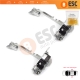 2 Pieces Rear Door Hinge Stop Check Strap Limiter for Renault Laguna MK3 X91 BT0/1 2007-2015 824310001R