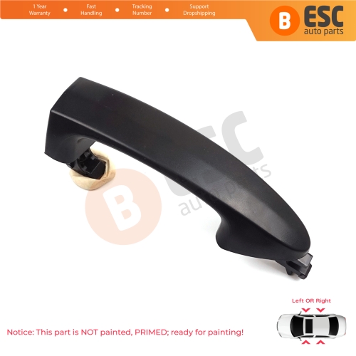 Outer Exterior Door Opener Handle for Ford B-Max Fiesta MK6 Transit Tourneo Courier B460 EcoSport MK2 AV11R22404DA
