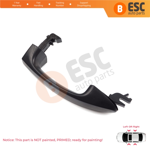 Outer Exterior Door Opener Handle for Ford B-Max Fiesta MK6 Transit Tourneo Courier B460 EcoSport MK2 AV11R22404DA