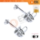 2 Pieces Front Door Hinge Stop Check Strap Limiter for Fiat Stilo 192 2001-2010 4/5 Door 51760102