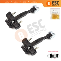 2 Pieces Rear Door Hinge Stop Check Strap Limiter for Fiat 500L 351 352 2012-2022 51883509